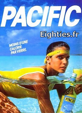 ANNEES 80, 80's, eighties, Pub, publicité, Pacific, pernod, boisson, anis, ricard, renée simonsen, stephanie seymour, culte, souvenirs, télé, tv, nostalgie